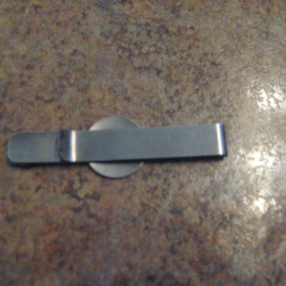 VINTAGE STARRETT TOOL COMMEMORATIVE TIE CLASP - Picture 2 of 2